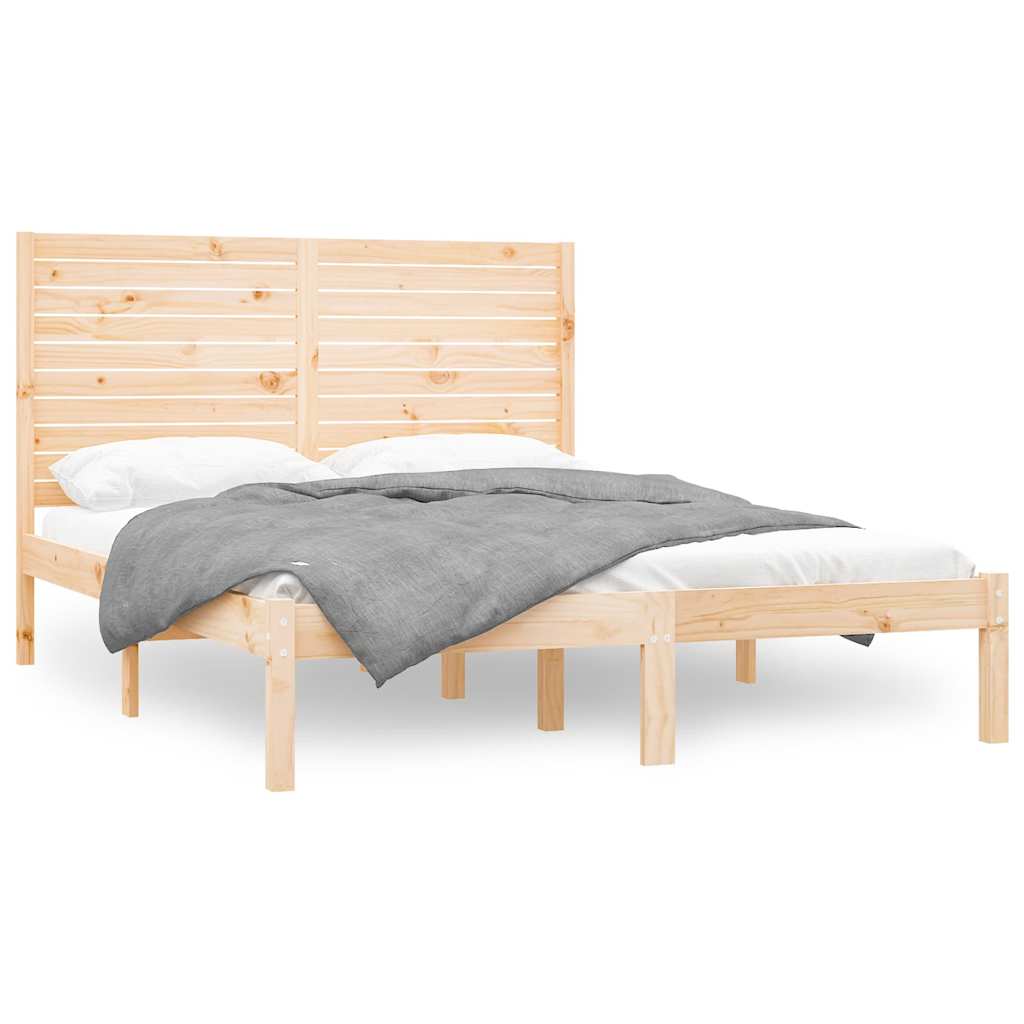 Vidaxl bedframe massief hout 120x200 cm