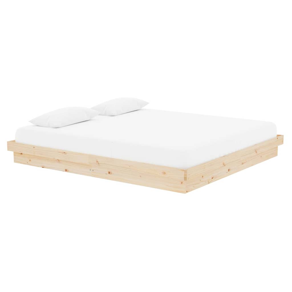Vidaxl bedframe massief hout 180x200 cm
