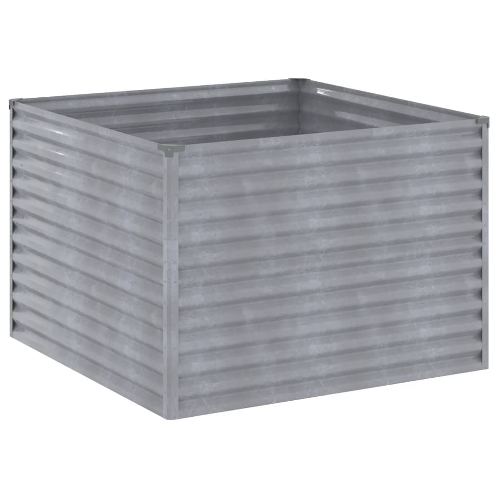 VIDAXL -Pflanzer erhoben 100x100x69 cm Cortenstaal