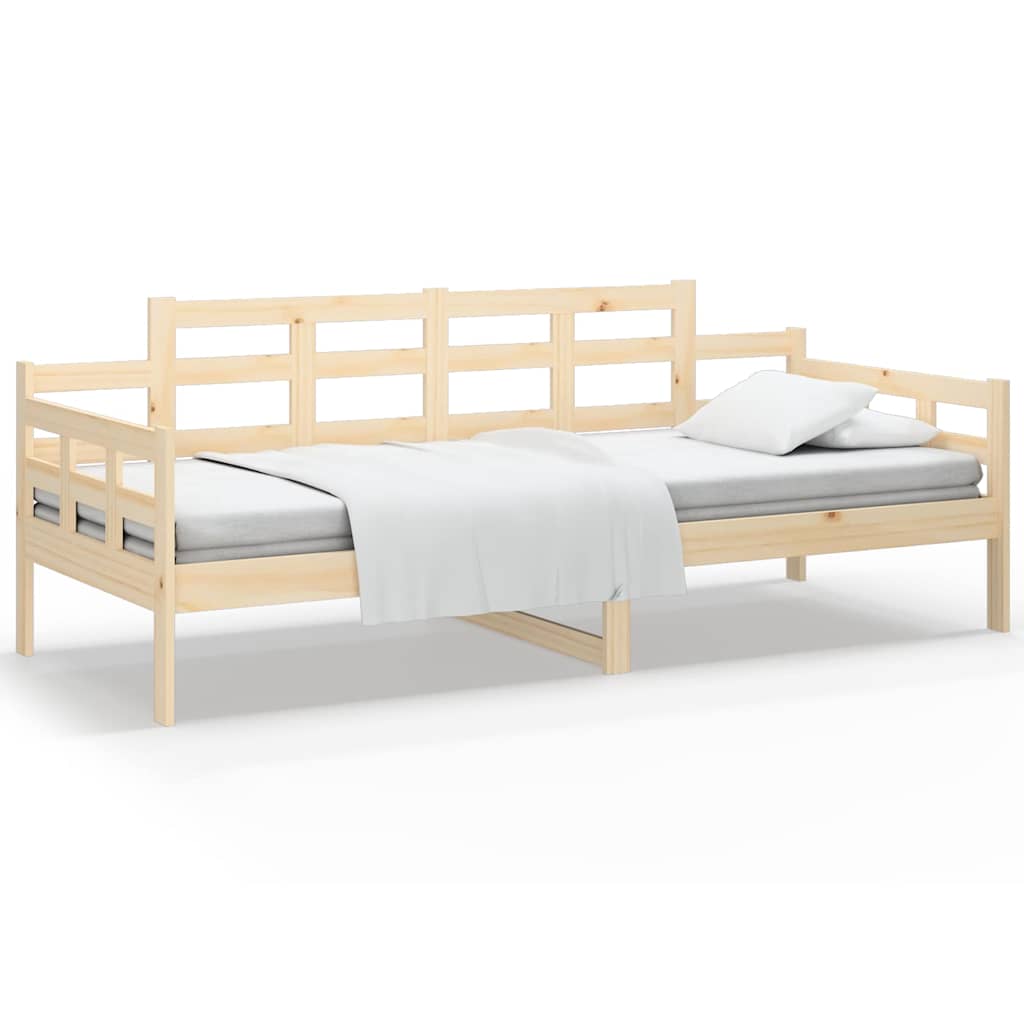 Vidaxl slaapbank 90x200 cm massief grenenhout
