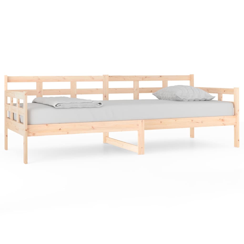 Vidaxl slaapbank massief grenenhout 80x200 cm