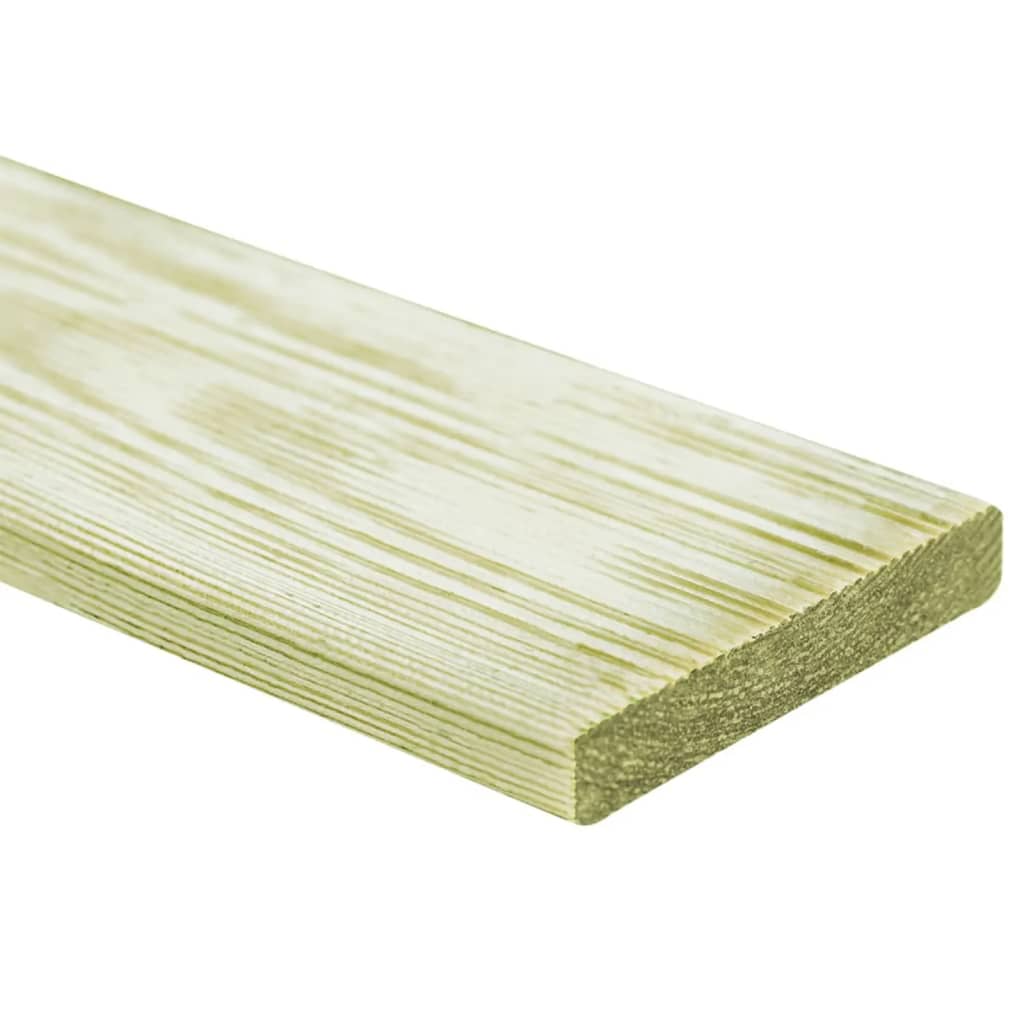VIDAXL -TERRA -Boards 24 Stcs 2,88 m² 1 m Festkiefer