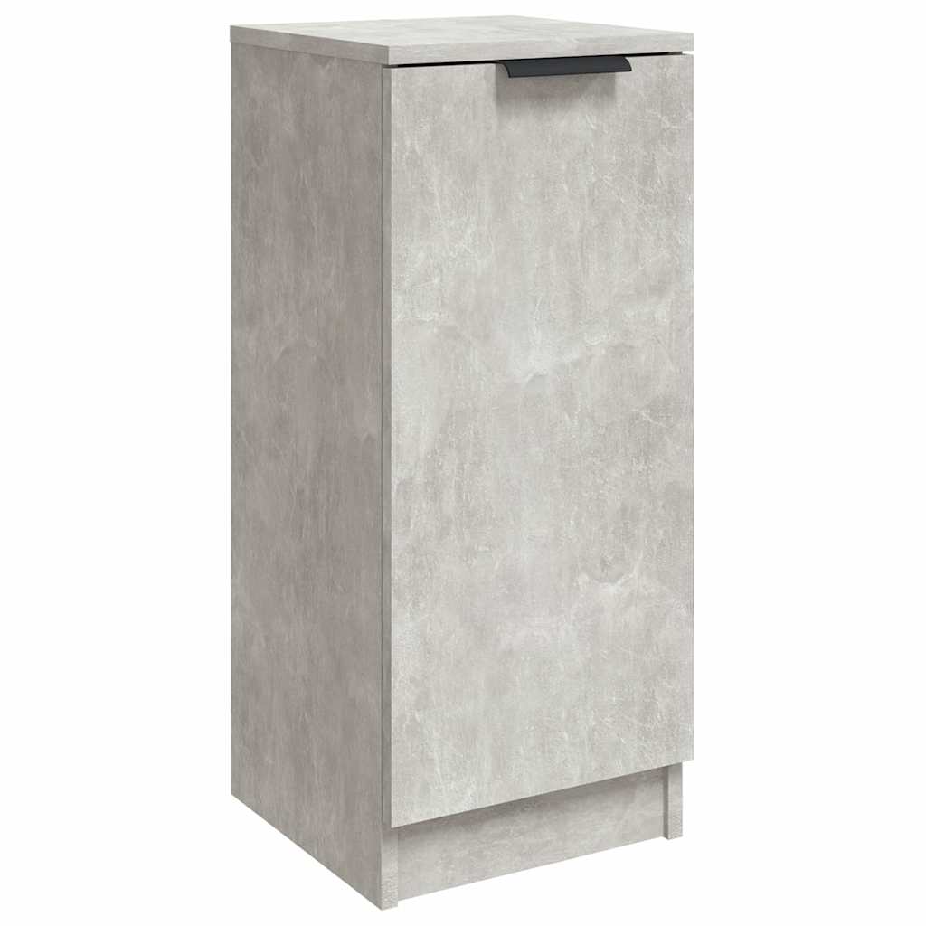 Vidaxl dressoir 30x30x70 cm bewerkt hout betongrijs