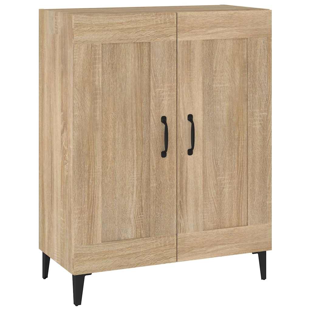 Vidaxl dressoir 69,5x34x90 cm bewerkt hout sonoma eikenkleurig