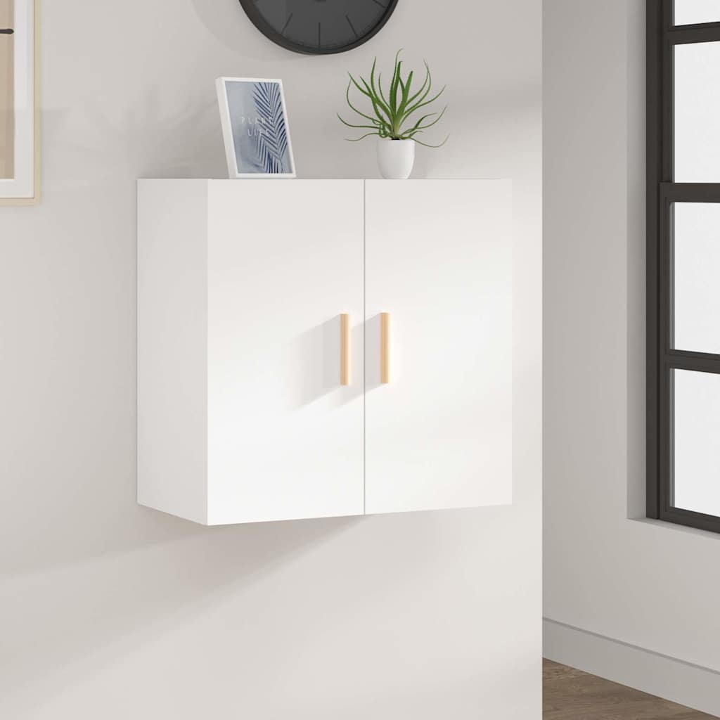 Vidaxl wandkast 60x30x60 cm bewerkt hout wit