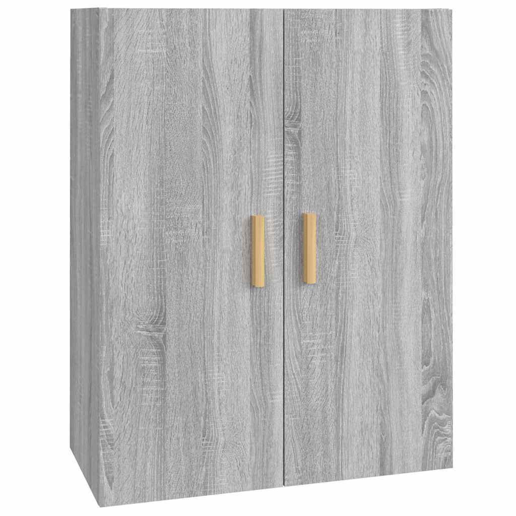 Vidaxl bovenkast 69,5x34x90 cm grijs sonoma eikenkleurig