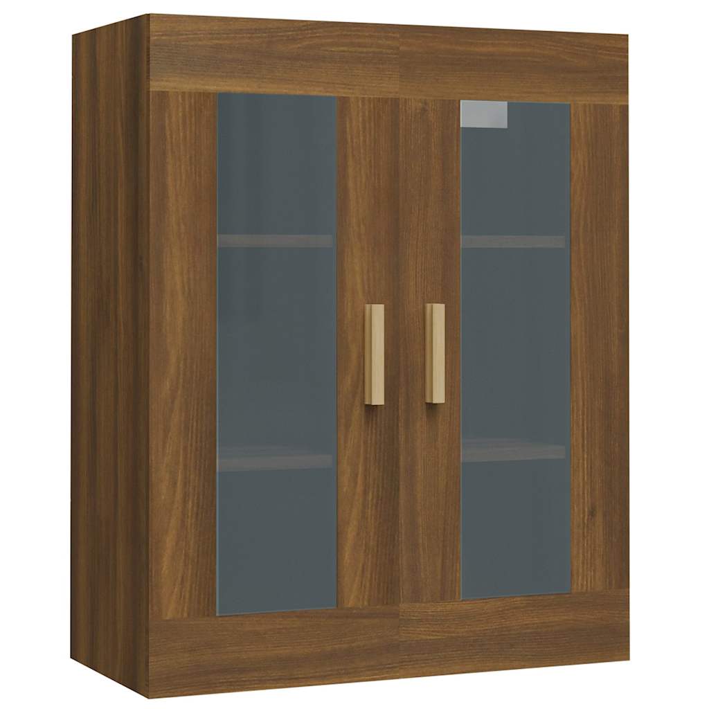 Vidaxl bovenkast 69,5x34x90 cm bruin eikenkleur