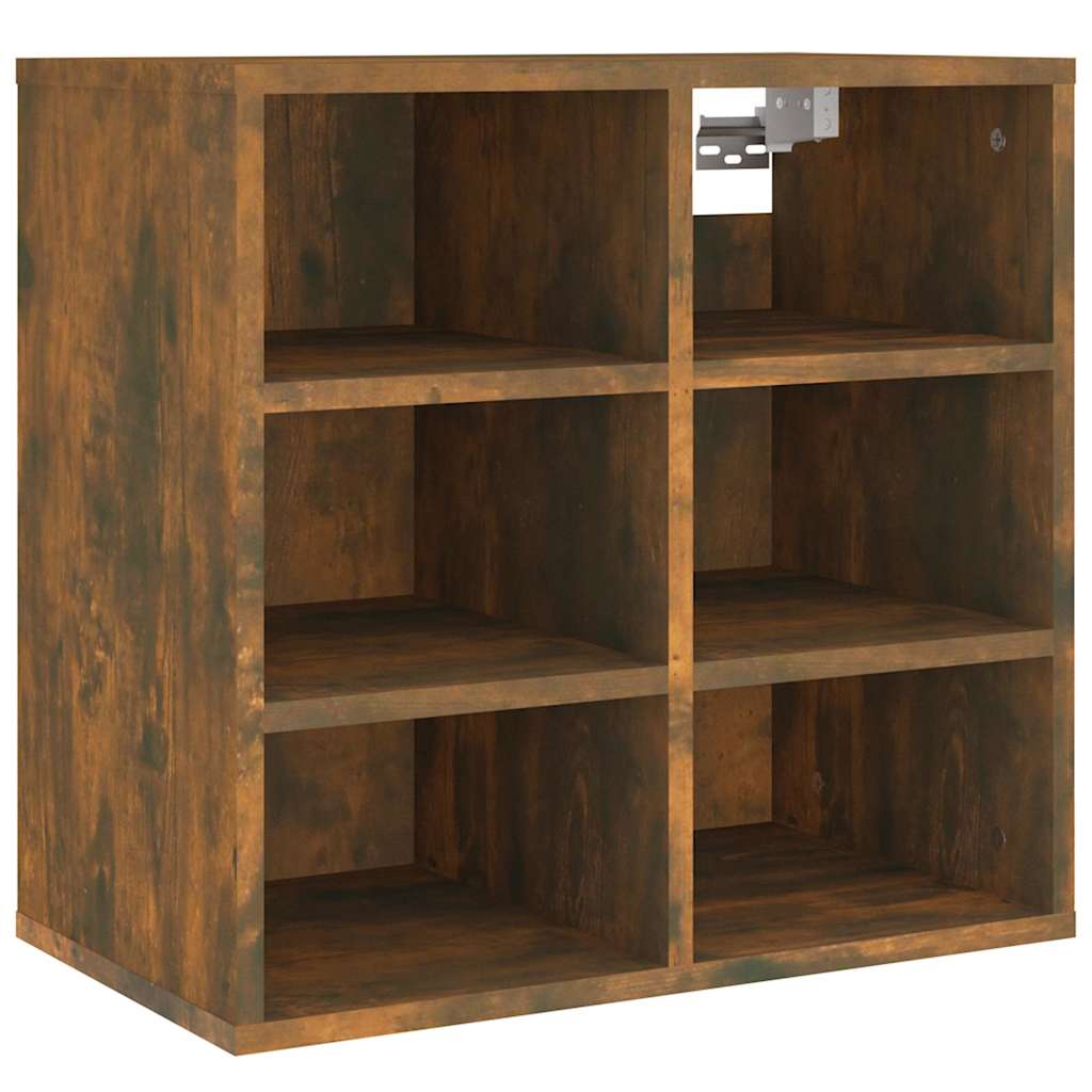 Vidaxl schoenenkast 52,5x30x50 cm gerookt eikenkleurig