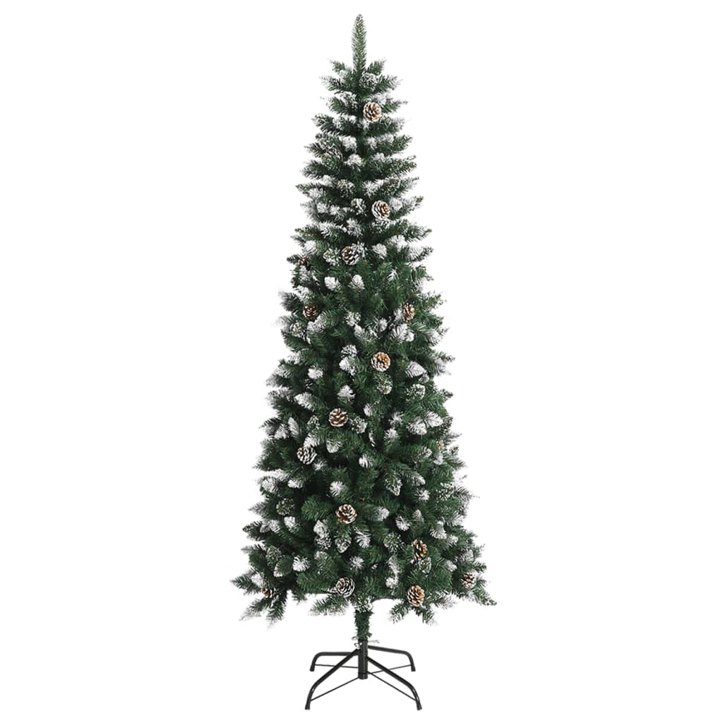 Vidaxl kunstkerstboom mit Standard 240 cm PVC Green