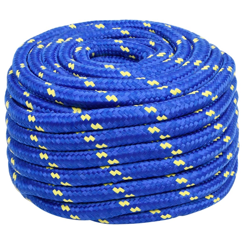 Vidaxl Bootsseil 20 mm 100 m Polypropylen blau