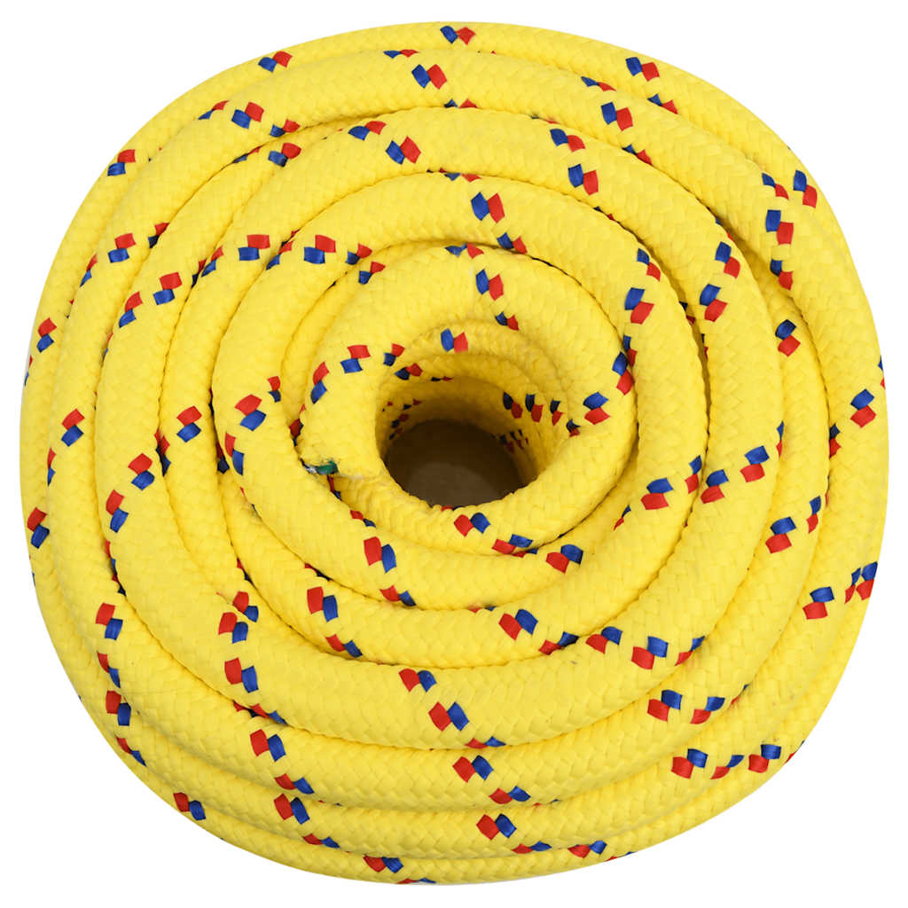 Vidaxl Bootsseil 20 mm 100 m Polypropylen gelb