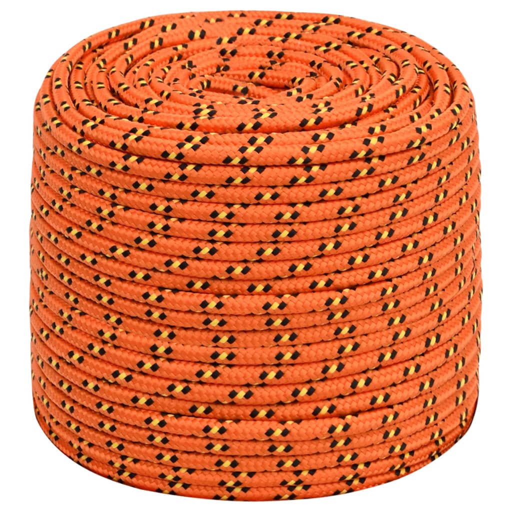 Vidaxl Bootsseil 6 mm 250 m Polypropylen orange
