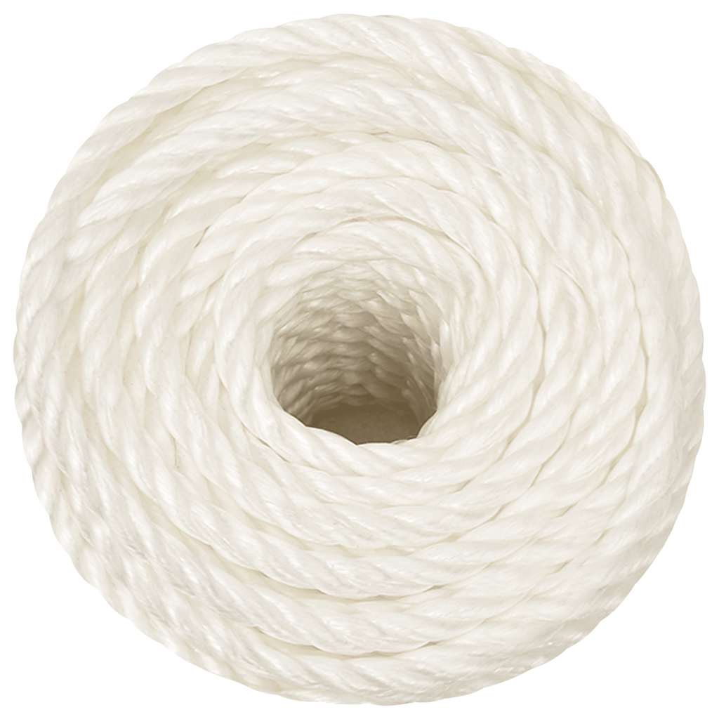Vidaxx Arbeitsseil 16 mm 100 m Polypropylen weiß