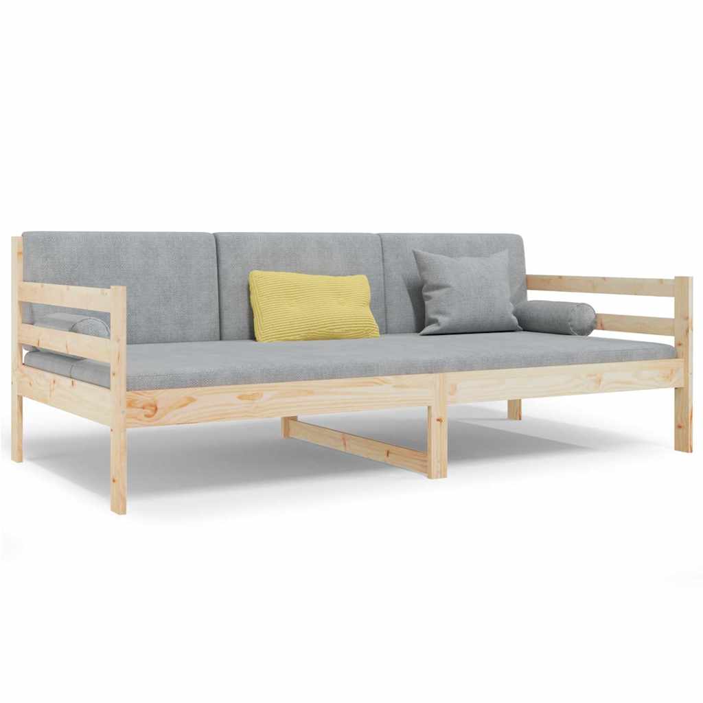 Vidaxl slaapbank zonder matras 90x190 cm massief grenenhout