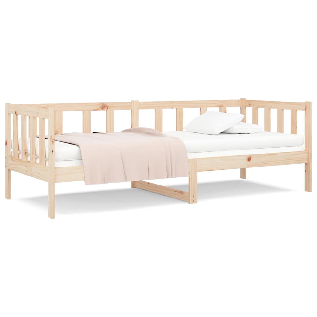 Vidaxl slaapbank zonder matras 90x190 cm massief grenenhout
