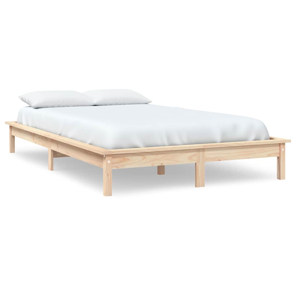Vidaxl bedframe massief grenenhout 120x200 cm