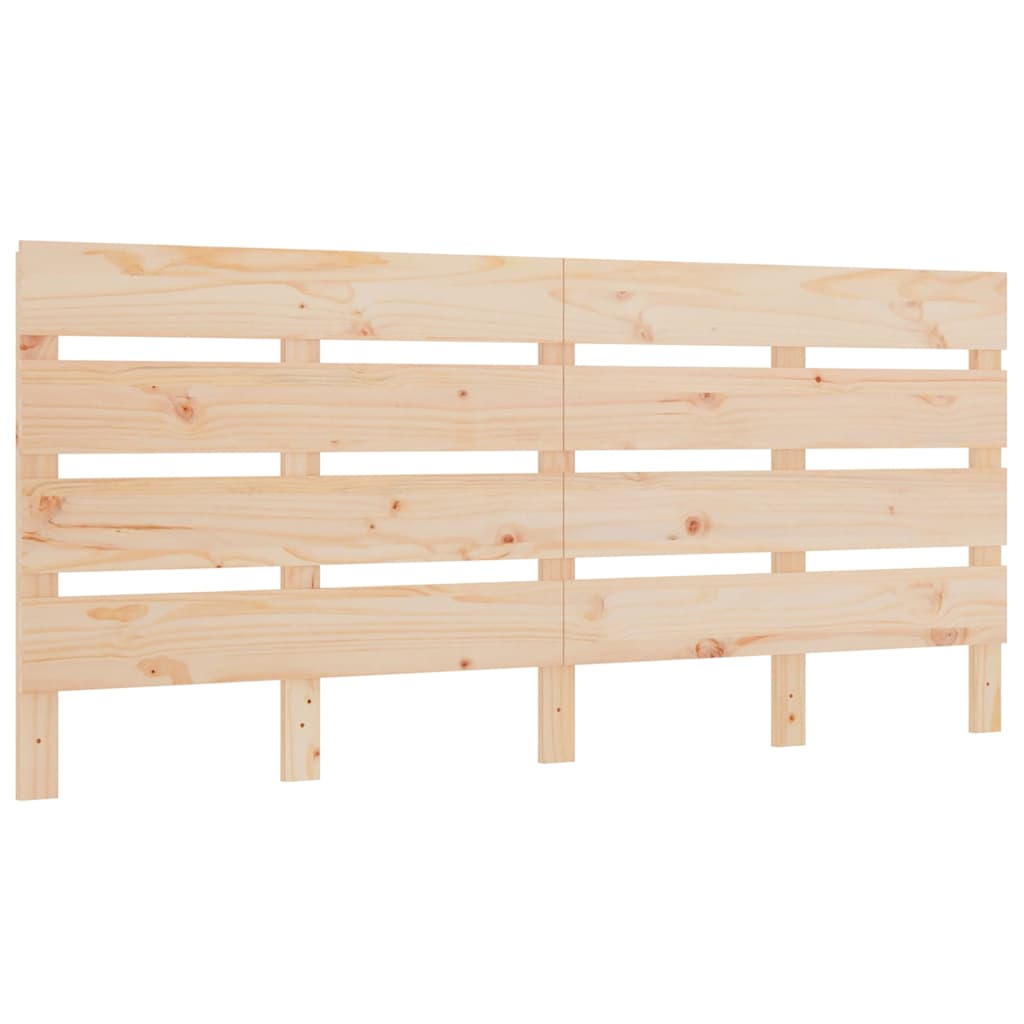 Vidaxl hoofdbord 150x3x80 cm massief grenenhout