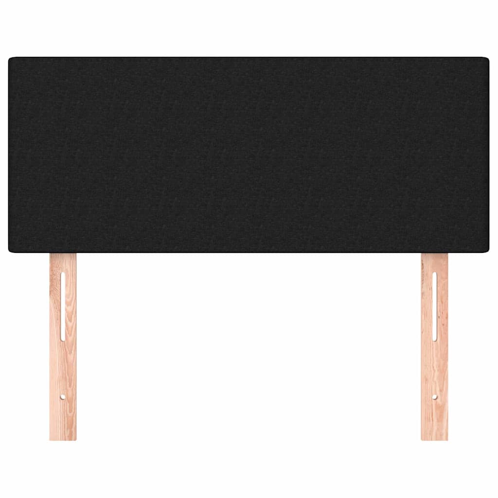 Vidaxl hoofdbord 80x5x78 88 cm stof zwart