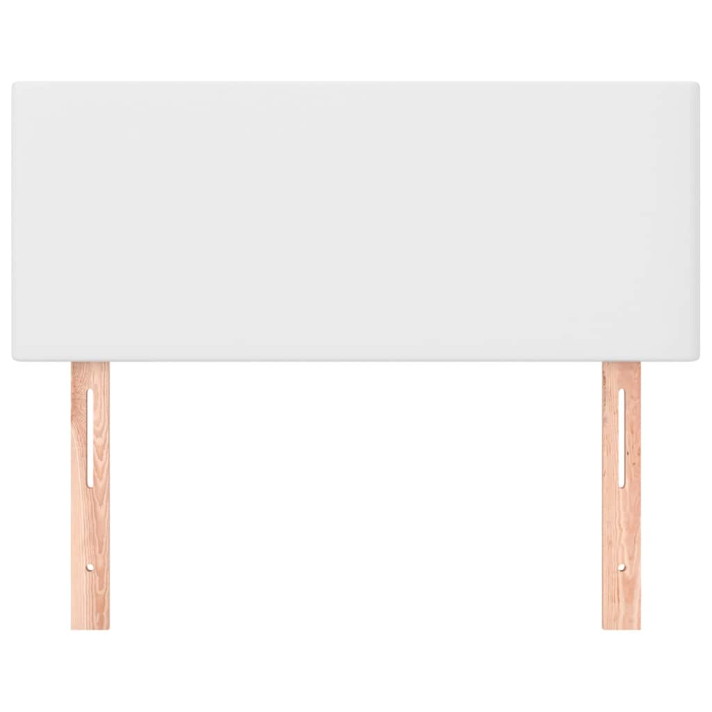 Vidaxl hoofdbord 80x5x78 88 cm kunstleer wit