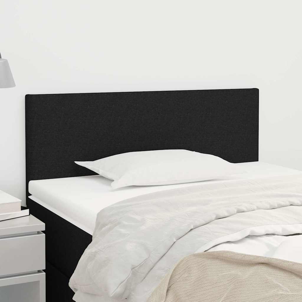 Vidaxl hoofdbord 100x5x78 88 cm stof zwart