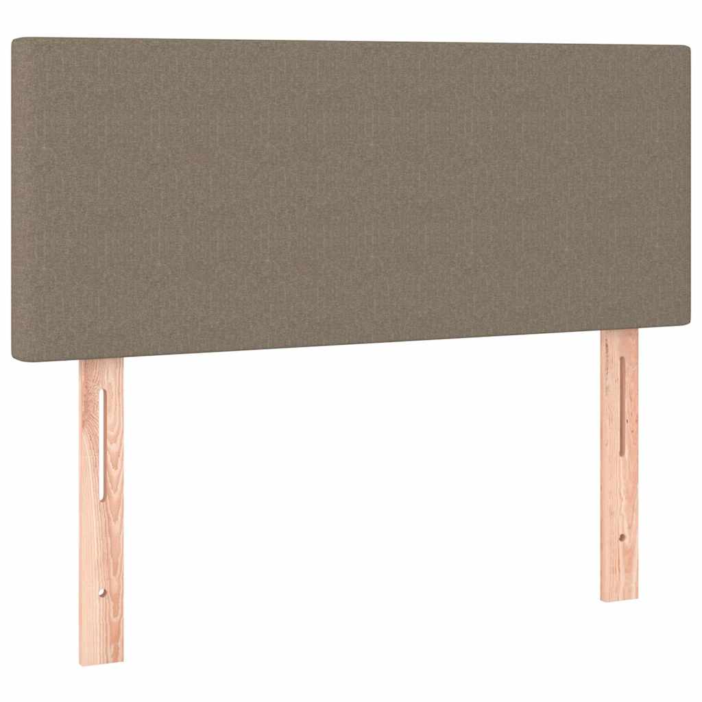 Vidaxl hoofdbord 100x5x78 88 cm stof taupe