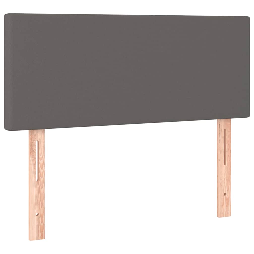 Vidaxl hoofdbord 100x5x78 88 cm kunstleer grijs
