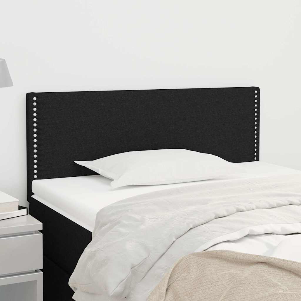 Vidaxl hoofdbord 80x5x78 88 cm stof zwart