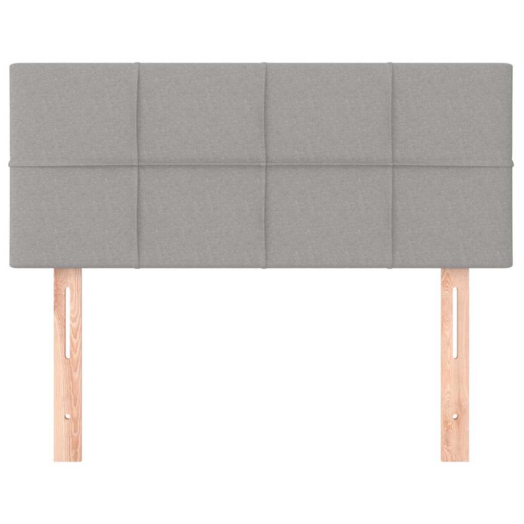 Vidaxl hoofdbord 80x5x78 88 cm stof lichtgrijs