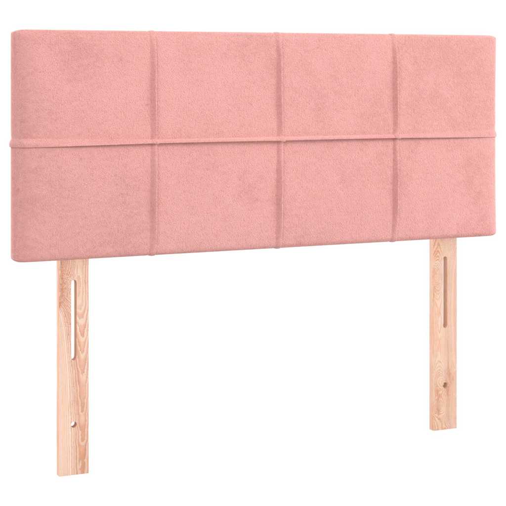 Vidaxl hoofdbord 90x5x78 88 cm fluweel roze