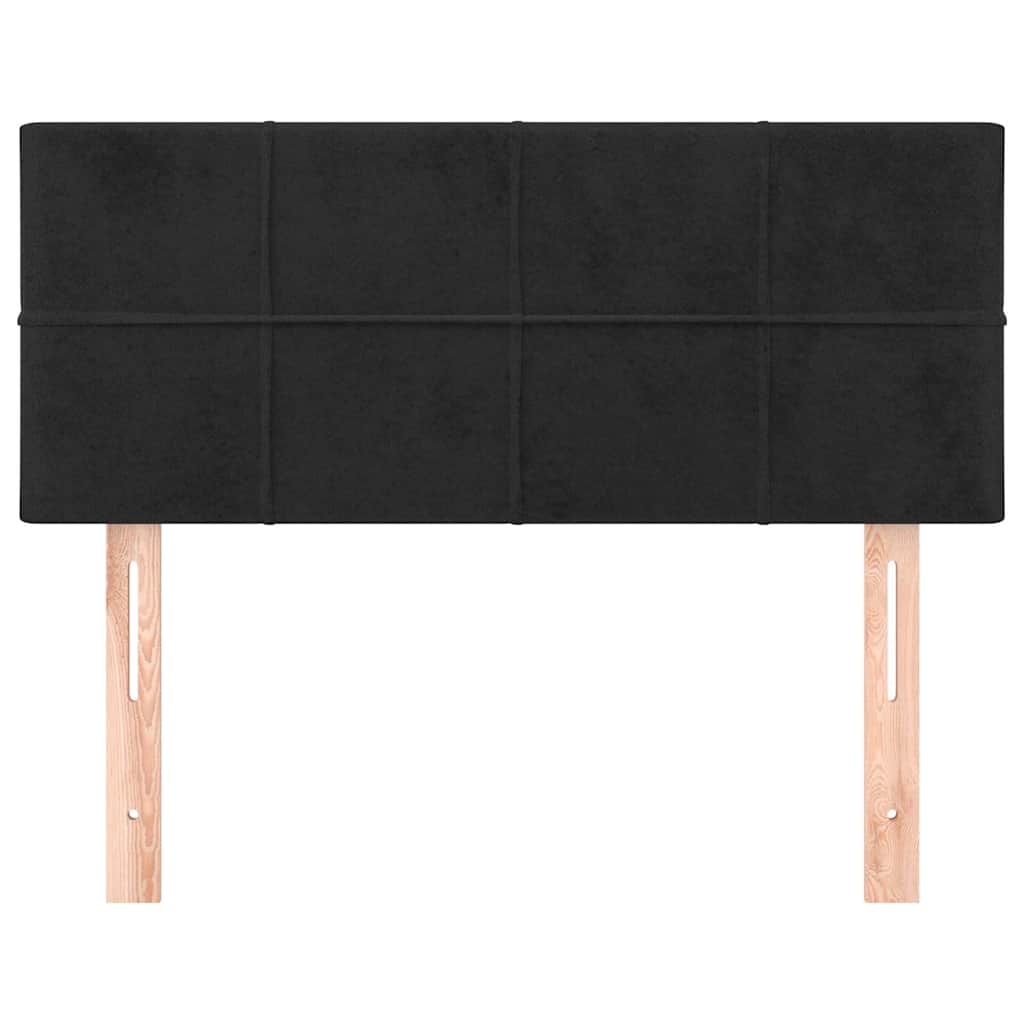 Vidaxl hoofdbord 100x5x78 88 cm fluweel zwart