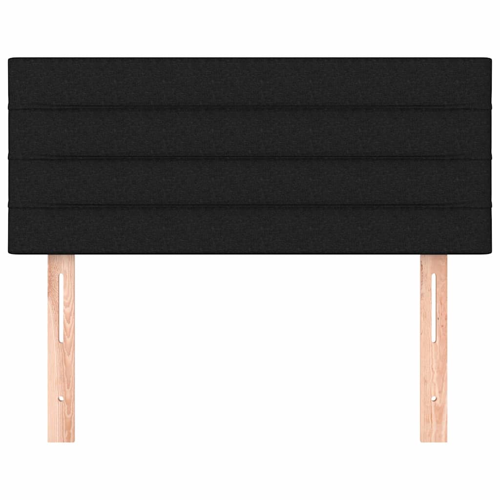 Vidaxl hoofdbord 80x5x78 88 cm stof zwart