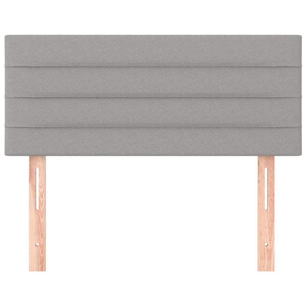 Vidaxl hoofdbord 90x5x78 88 cm stof lichtgrijs