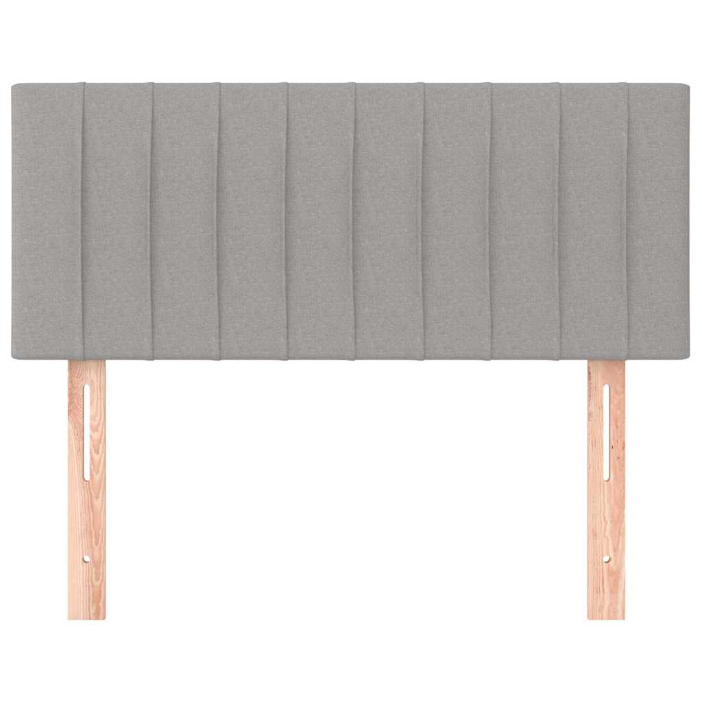 Vidaxl hoofdbord 90x5x78 88 cm stof lichtgrijs