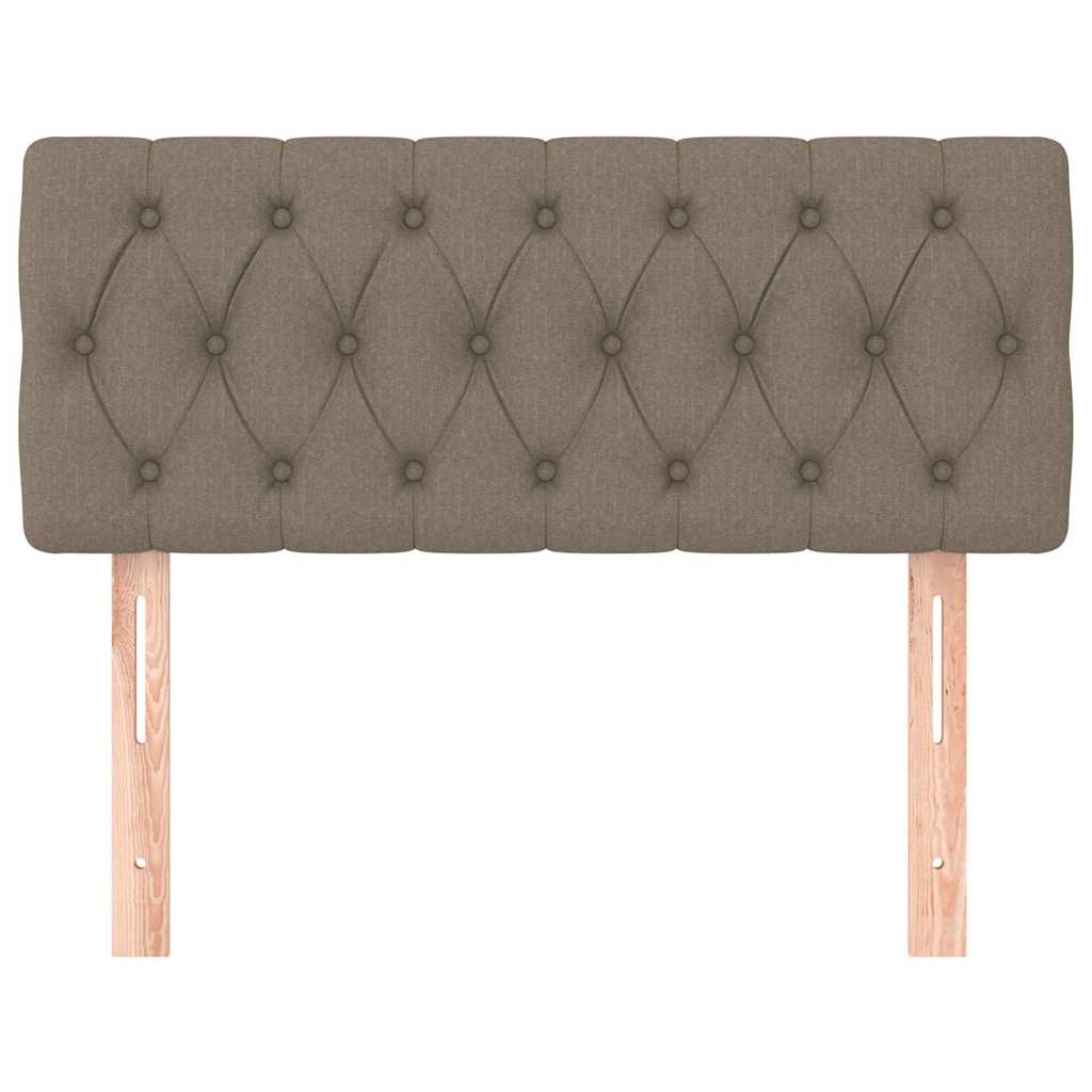 Vidaxl hoofdbord 100x7x78 88 cm stof taupe