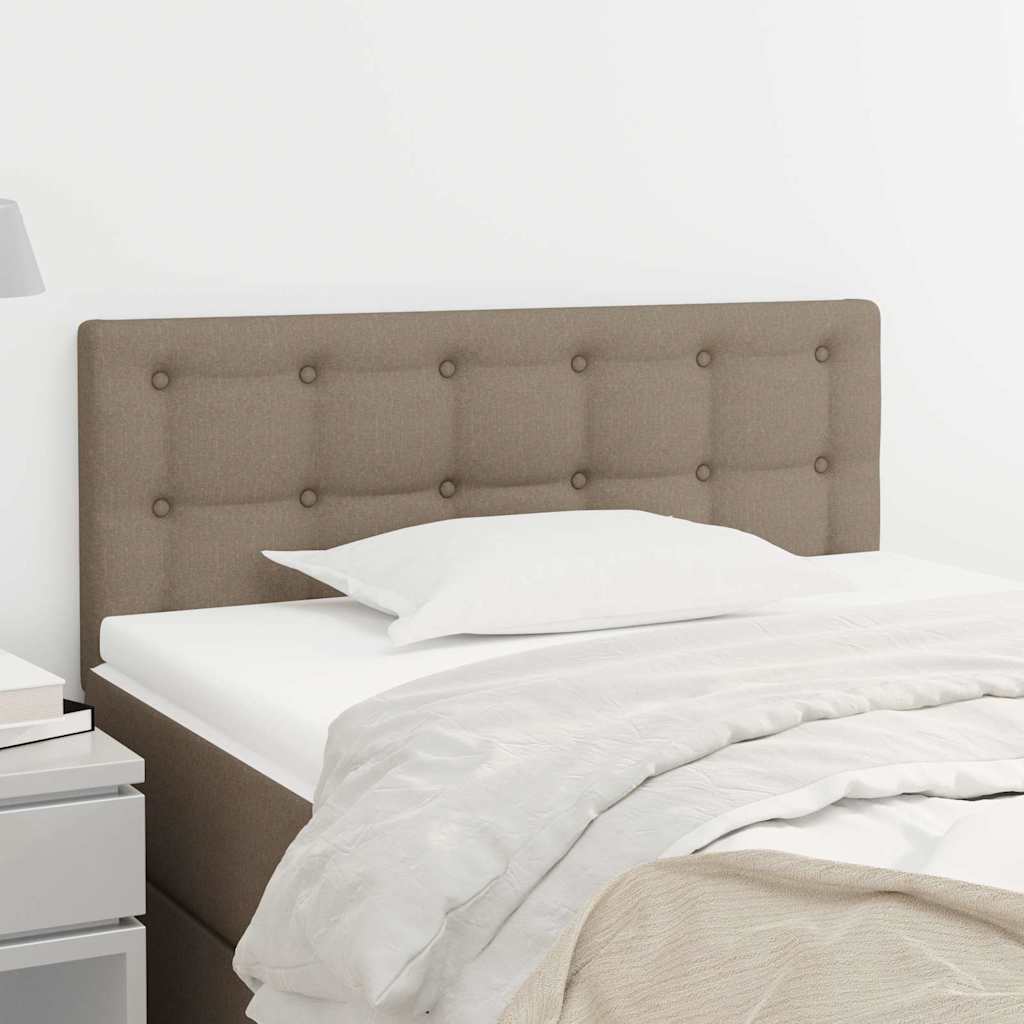Vidaxl hoofdbord 80x5x78 88 cm stof taupe