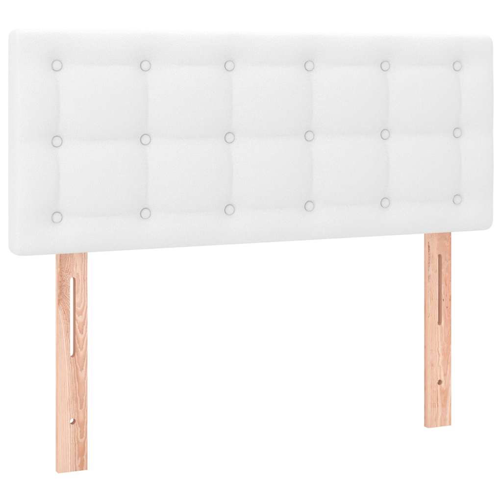 Vidaxl hoofdbord 80x5x78 88 cm kunstleer wit