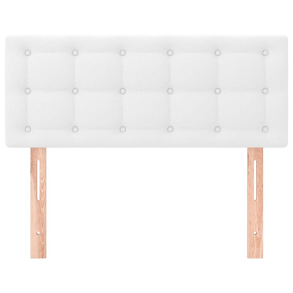Vidaxl hoofdbord 80x5x78 88 cm kunstleer wit