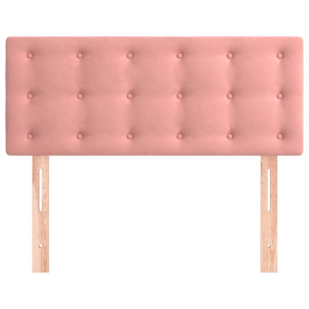 Vidaxl hoofdbord 80x5x78 88 cm fluweel roze