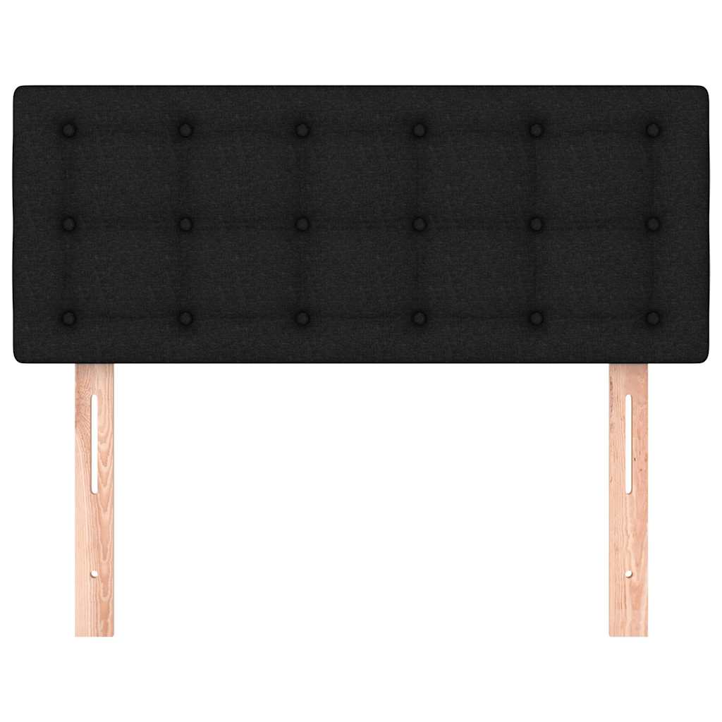 Vidaxl hoofdbord 90x5x78 88 cm stof zwart