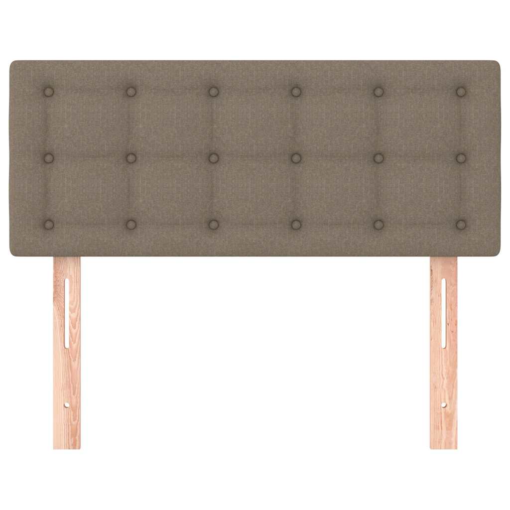 Vidaxl hoofdbord 90x5x78 88 cm stof taupe
