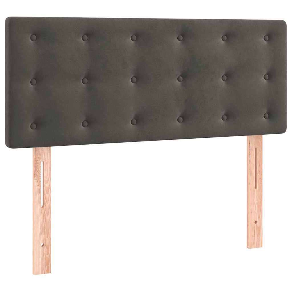 Vidaxl hoofdbord 90x5x78 88 cm fluweel donkergrijs