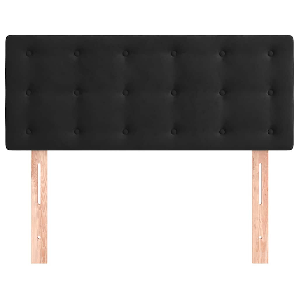 Vidaxl hoofdbord 90x5x78 88 cm fluweel zwart