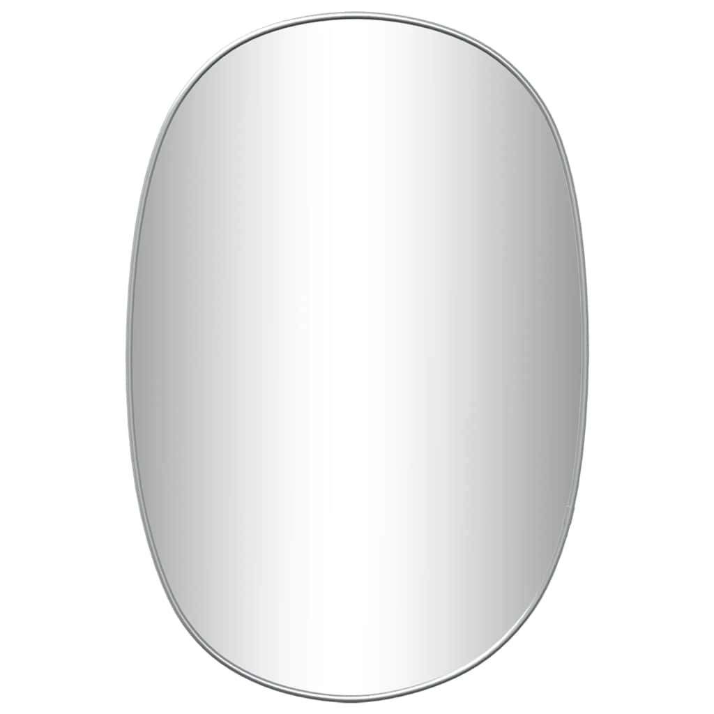 Vidaxl Wandspiegel 60x40 cm silberfarben