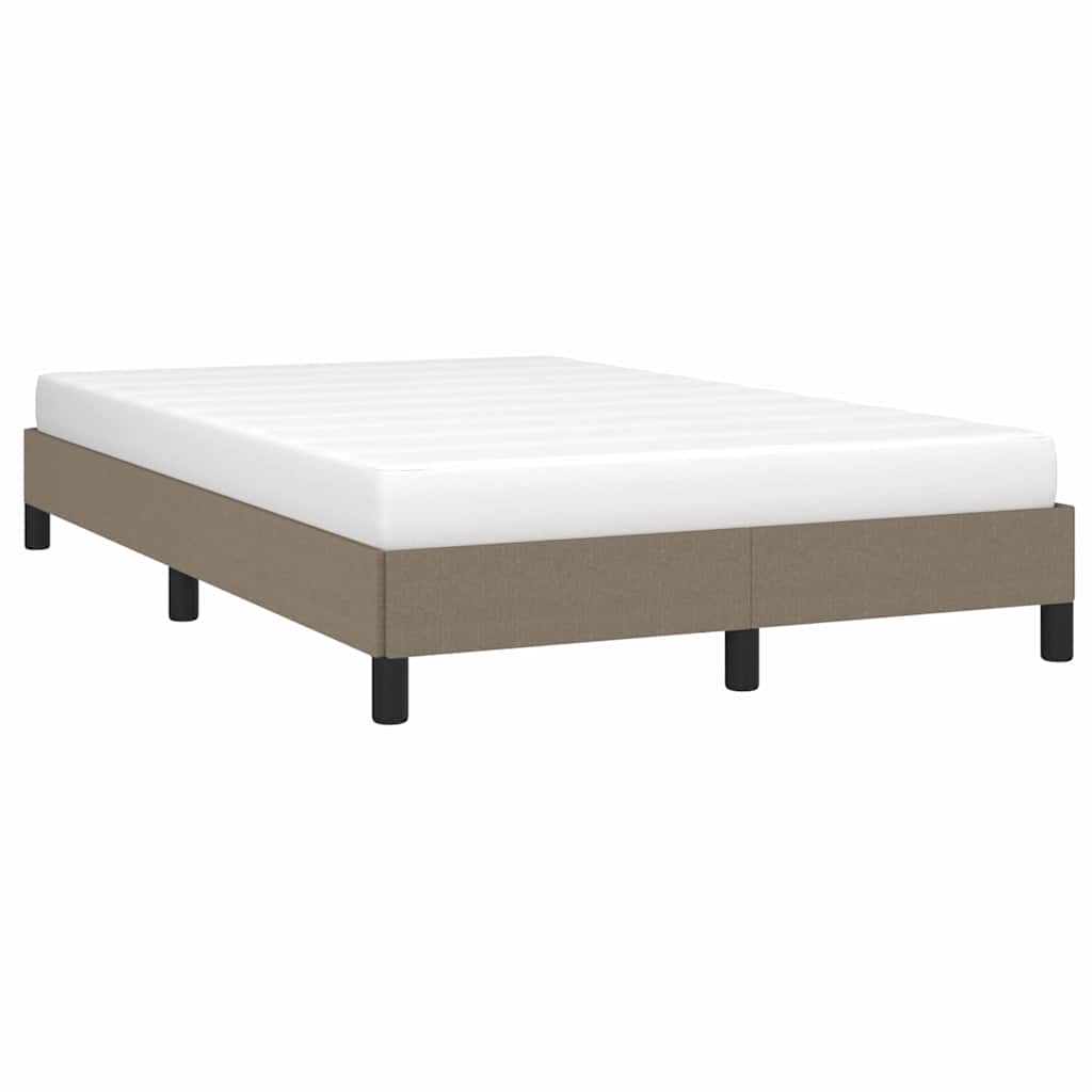 Vidaxl bedframe zonder matras 120x200 cm stof taupe