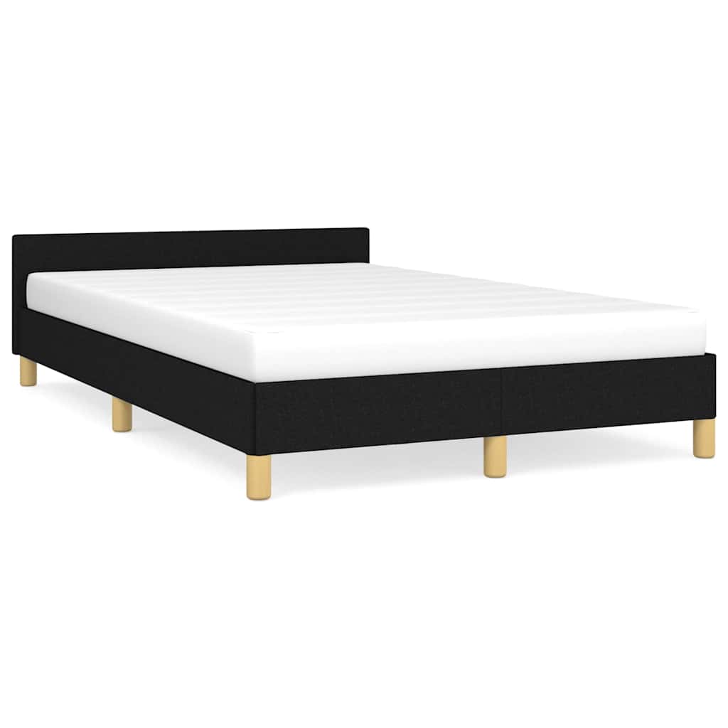 Vidaxl bedframe zonder matras 120x200 cm stof zwart