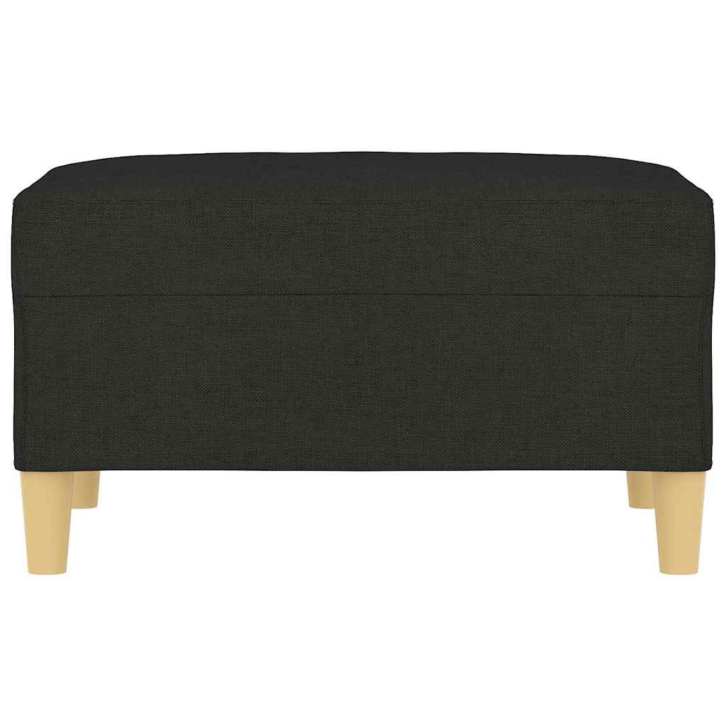 Vidaxl voetenbank 70x55x41 cm stof zwart