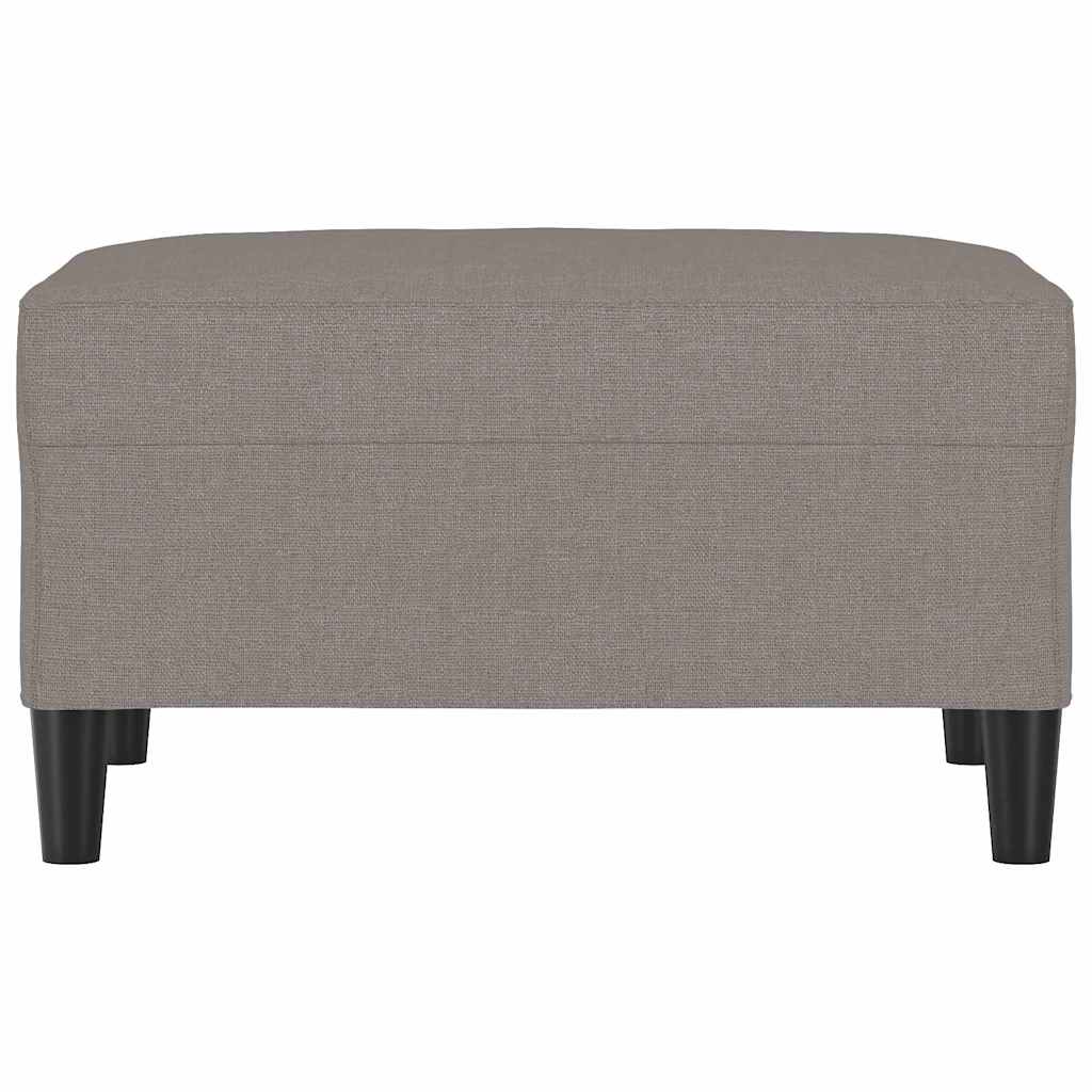 Vidaxl voetenbank 70x55x41 cm stof taupe