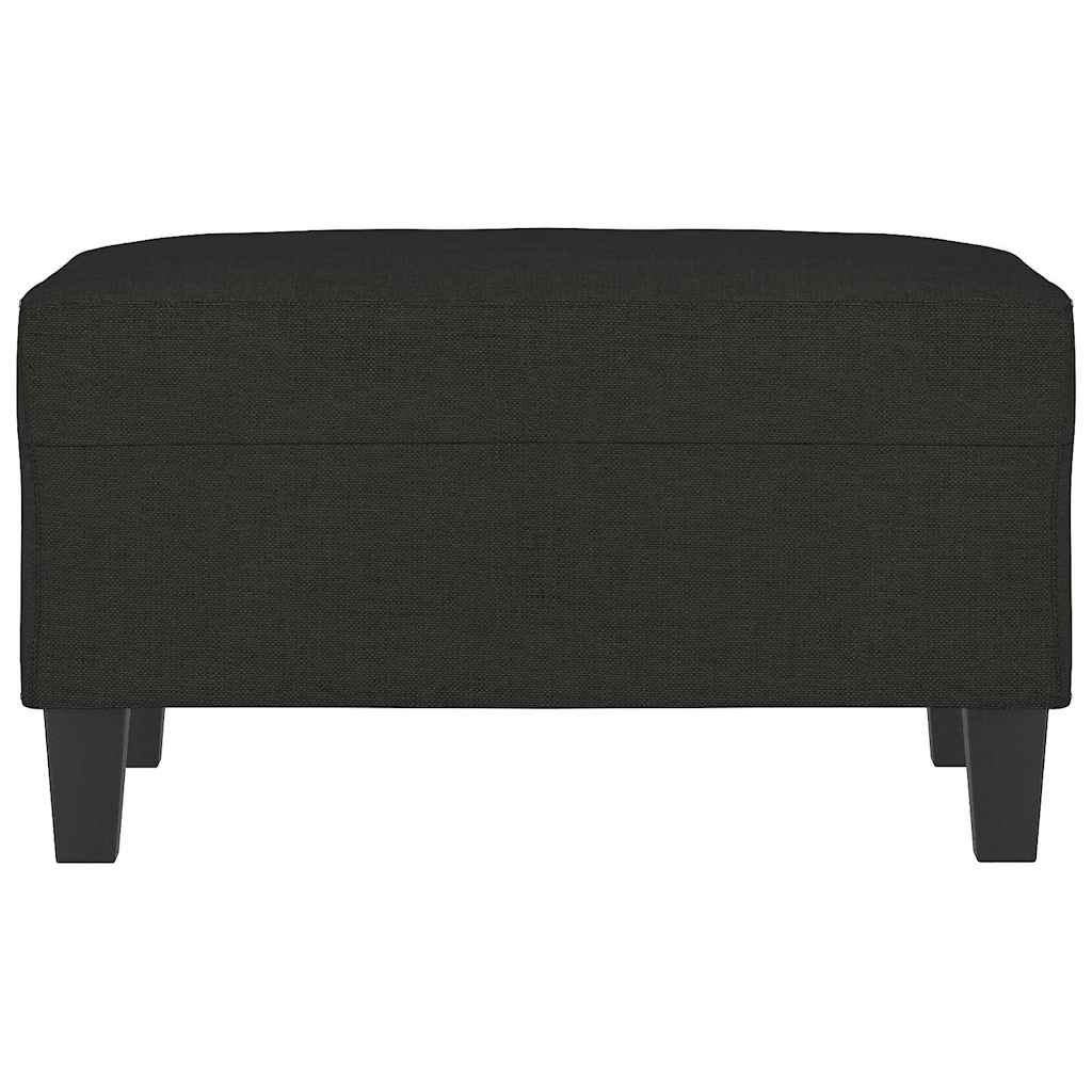 Vidaxl voetenbank 70x55x41 cm stof zwart