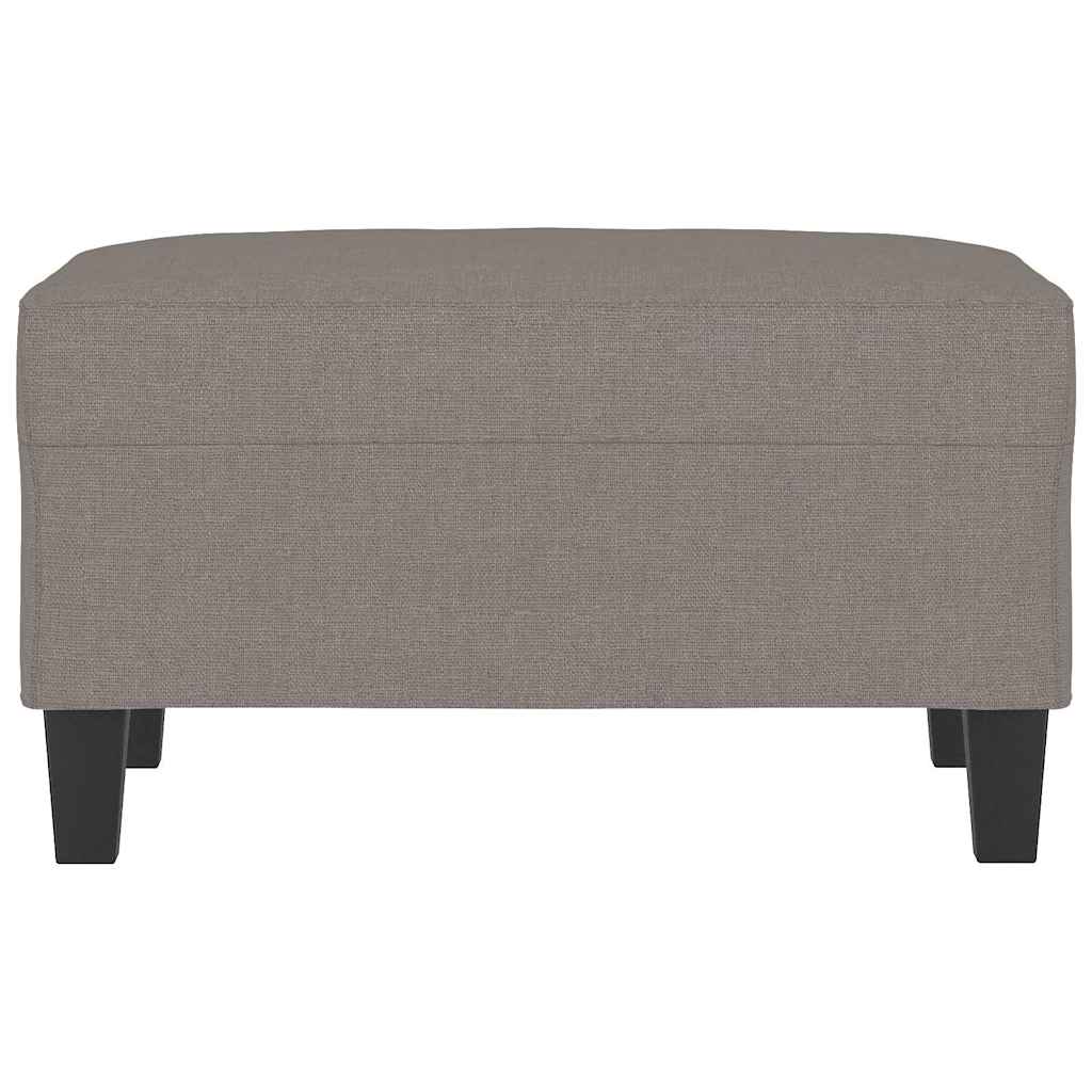 Vidaxl voetenbank 70x55x41 cm stof taupe