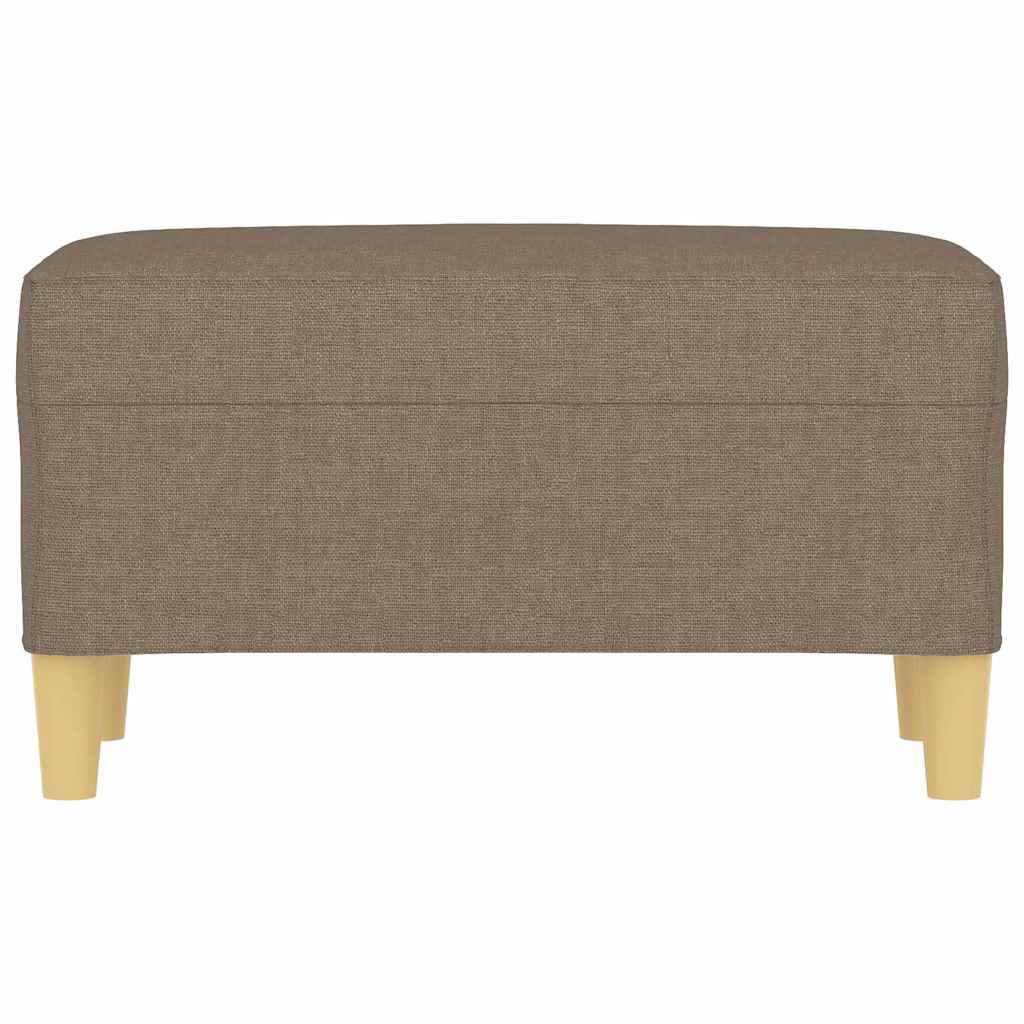Vidaxl bankje 70x35x41 cm stof taupe